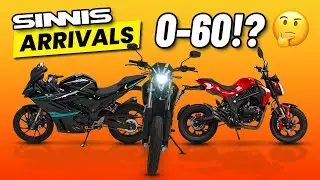 Sinnis Budget Friendly Motorcycles DELIVERED! But how quick are they 0-60!?