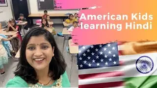 Teaching Hindi to American kids| Indian vlogger| Albeli Ritu