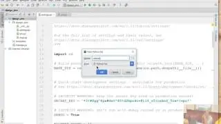 Создадим проект в Django.