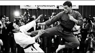 Van Damme At Karate Championship When French Champion Said 'I'm More Technical' &mdash; 22 Seconds Later