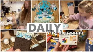 Vlog | Pregătiri pentru ziua Anettei : cumpărături , tort aniversar Frozen și dulciuri petrecere