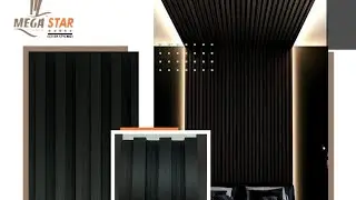 #wpc #louvers #pvc #comparison #video  #interior #interiordesign #charcoal #decoration #3d