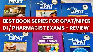 Best Books for GPAT, NIPER, DI & all Pharmacist Exams | Review of Unlock GPAT by Dr Puspendra Sir