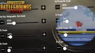 BEST SETTINGS AND SENSIVITY!!! | PUBG MOBILE