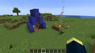 How to build a Simple MINECRAFT tent |TUTORIAL