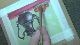 Background Techniques in Pastel Pencils