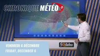 Chronique m&eacute;t&eacute;o #26 | 6 d&eacute;cembre | Vend&eacute;e Globe 2024