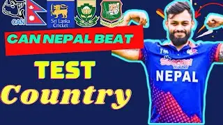 Can Nepal Beat Test Country ? 🔥🇳🇵|| ICC T20 World Cup 2024 || Nepal vs South Africa 🇿🇦