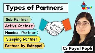 Types of Partners | Types of Partners in Partnership Act 1932 | Different types of Partners