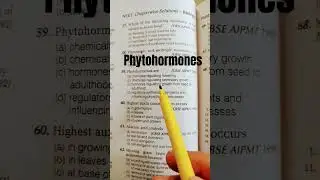 Phytohormones #NEET Biology #shortsvideo