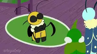 Bug fables dancing Sim Cat meme