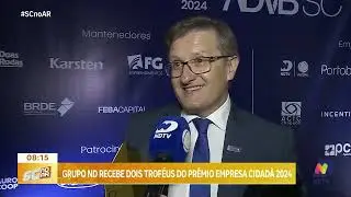 Grupo ND recebe dois trof&eacute;us do Pr&ecirc;mio Empresa Cidad&atilde; 2024