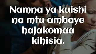 Anautoto mwingi, hii ndio namna ya kuishi nae.