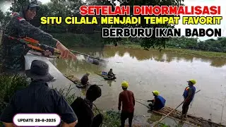 PENAMPAKAN SITU CILALA TERBARU ‼️ AKAN MENJADI TEMPAT FAVORIT  BERBURU IKAN BABON 