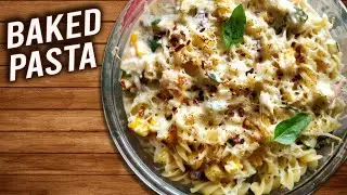 Baked Pasta Recipe | How To Make Pasta In White Sauce | WeiKFIELD Pasta recipe By Varun Inamdar