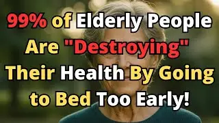 99% of Elderly People Are &ldquo;Destroying&rdquo; Their Health By Going to Bed Too Early!