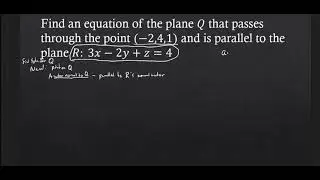 13 5 10 Parallel and Orthogonal Planes with Example