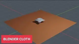 Cloth falls on the glass in blender for bigginer. #blender #fallstowel #blenderlearn
