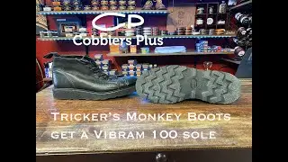 Tricker's Ethan Olivia Deer Boot aka Monkey Boot get a makeover with a Vibram 100 Sole