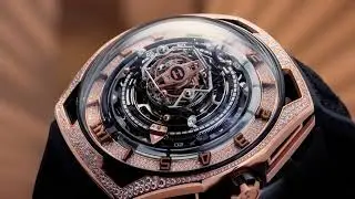 HYT introduces : Conical Tourbillon Infinity Diamonds
