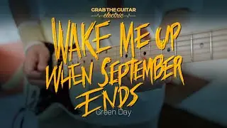 Wake Me Up When September Ends - Green Day [Guitar Cover + TAB]