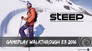 STEEP &mdash; прохождение игры на E3 2016 [на английском] &mdash; Ubisoft SEA