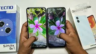 Tecno Spark Go 1 Vs Samsung Galaxy A04e Camera Test Comparison ||  @Mobilesolutiontrack