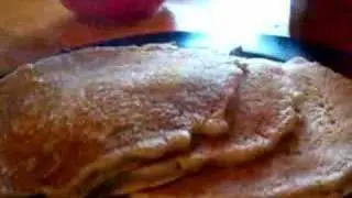 steaming pancakes at red's best