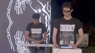 Music (NIME) Performance 1 | Swarings | Tabla Glove | Music Visualiser (GenAI) | HIVE | IIT Kanpur