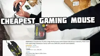 Best Gaming Mouse Under Rs 399 | Zebronics Transformer M  | Budget Gaming Mouse | Unboxing