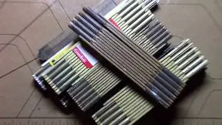 My folding ruler collection