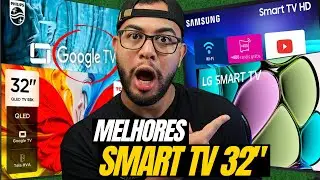 As TVS de 32&rdquo; Que Realmente PRESTAM em 2026 (O RESTO &Eacute; FURADA) MELHORES TVS 32 POLEGADAS 2026