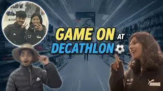 Mall Mei Football😳 Decathlon Vlog | Siblings Core⚽️