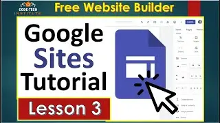 Step‑by‑Step Google Sites Guide for Beginners | No Code! | Google Sites Tutorial 2025