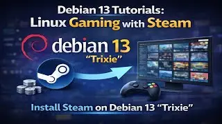 Руководства по Debian 13: Linux-игры с помощью Steam | Установка Steam на Debian 13 &laquo;Trixie&raquo;