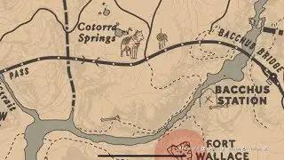 O Lobo lend&aacute;rio - Cotorra Springs - Red Dead Redemption 2