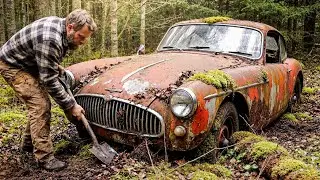 ASMR Car Restoration | 1963 Austin-Healey 3000 MKII BJ7 Full Restoration From Abandoned to New