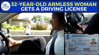 Kerala’s First Armless Woman with Driving License, Second In Asia #asia