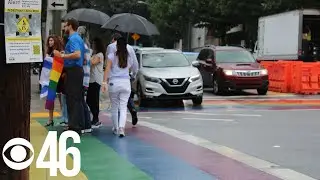&lsquo;Joy is a form of rebellion&rsquo; | Activists respond to rainbow crosswalk vandalism