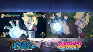 Borushikis Moveset Comparison-Naruto Storm Connections VS Boruto Next Generations (Game VS Anime)