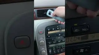 1998 Lexus SC300, air conditioner temp check, Sep 19, 2024