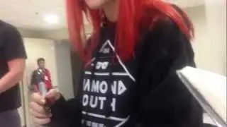Meet & Greet with Paramore!  Manila 2/15/13