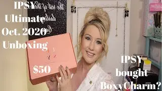 IPSY Ultimate Oct. 2020 unboxing / Ipsy Bought BoxyCharm???