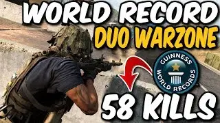Warzone *Duo World Record!* 58 Kills Duo No Fill! COD Warzone High Kill WIn!