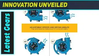 XPOWER P-230AT: Mighty Mini Air Mover - A Powerful Game-Changer!