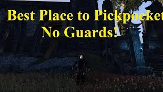 ESO BEST Location to Pickpocket! No Guards!