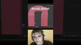 Noob vs Pro artist: connecting two edges #blendertutorial #blender #blendercommunity #blender3d #b3d