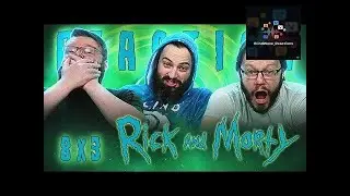 Rick & Morty S8E3 - The Rick, The Mort & The Ugly Review! #BlindWave_Reactions