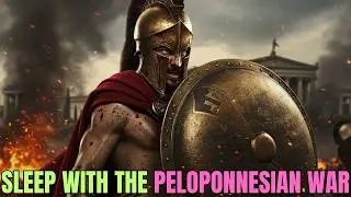 THE CIVIL WAR OF ANCIENT GREECE | THE STORY OF THE PELOPONNESIAN WAR &ndash; With Rain Sounds for Sleep