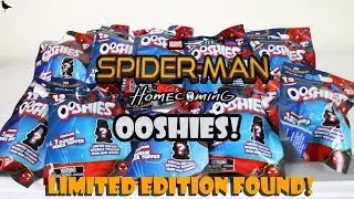 Spider-Man Homecoming Ooshies Blind Bags Opening - LIMITED EDITION FOUND! | Birdew Reviews